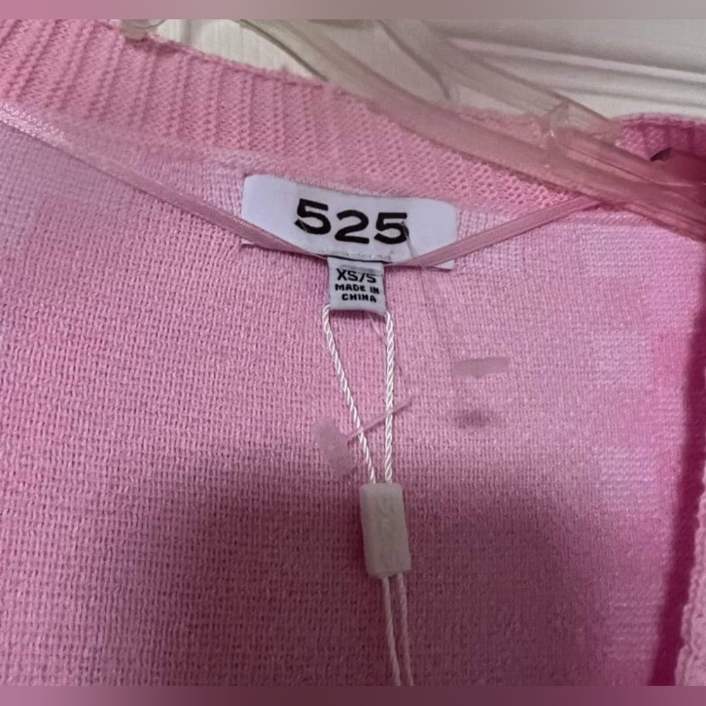 525 brand NWT cardigan Size XS/S - Picture 3 of 4